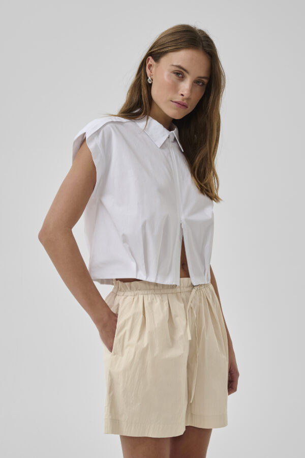 Sunna Sleeveless Shirt white