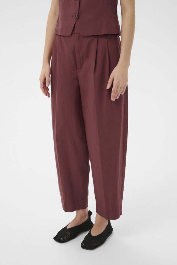 Beatriz Pants burnt red
