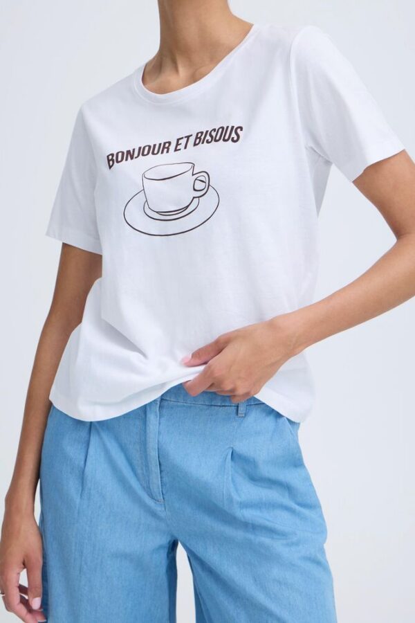 Sobbe tshirt 'Bonjour et bisous'