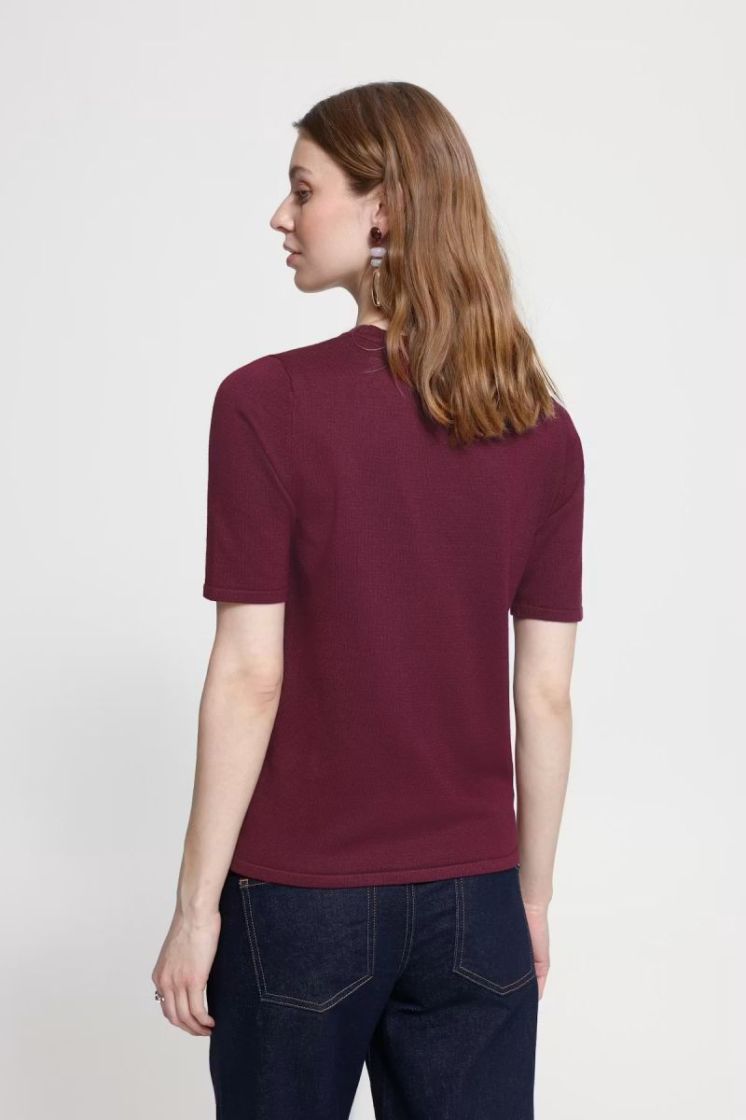 LULS O-NECK SS 192024 Rhododen