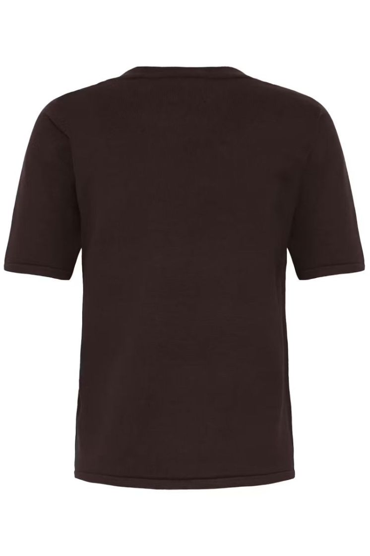 LULS O-NECK SS 191109 Chocolat