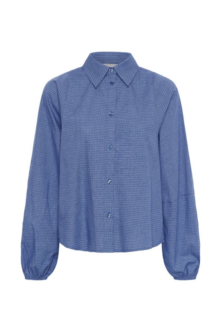 Ilse Balloon Sleeve Shirt 109861 Clear Bl