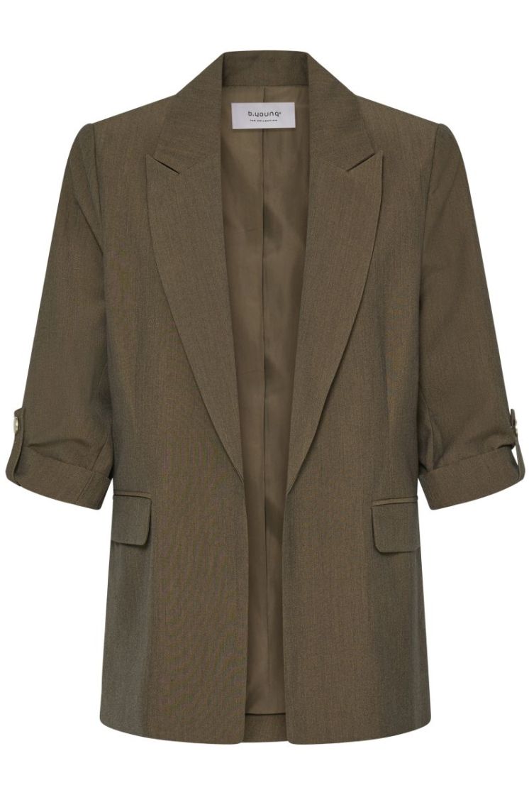 DANTA TURN UP BLAZER 1809281 Sepia M