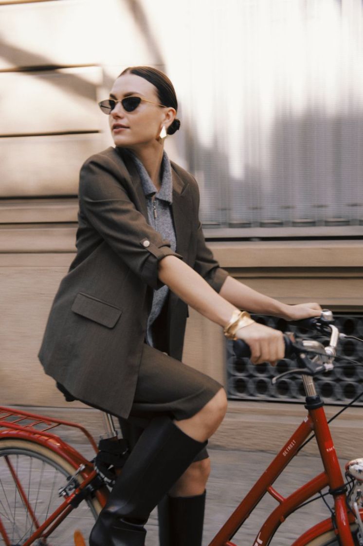 DANTA TURN UP BLAZER 1809281 Sepia M