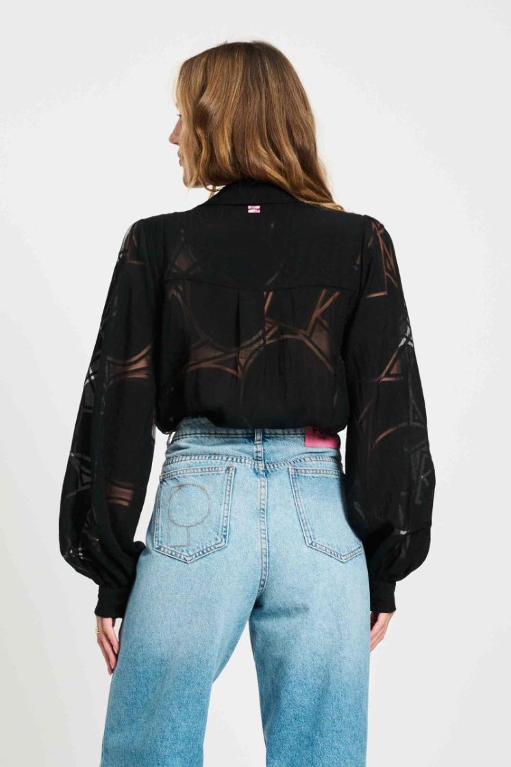 Dewi Blouse 900 Black