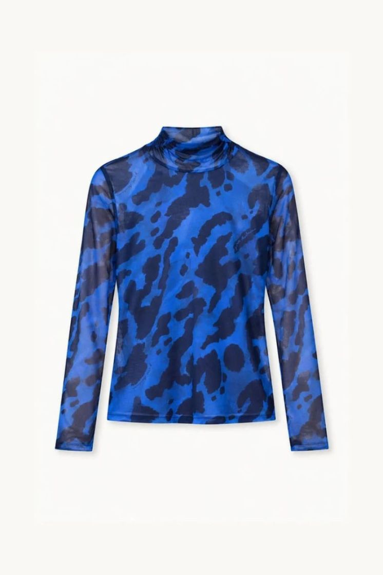 Romi Turtleneck Animal 650 Blue