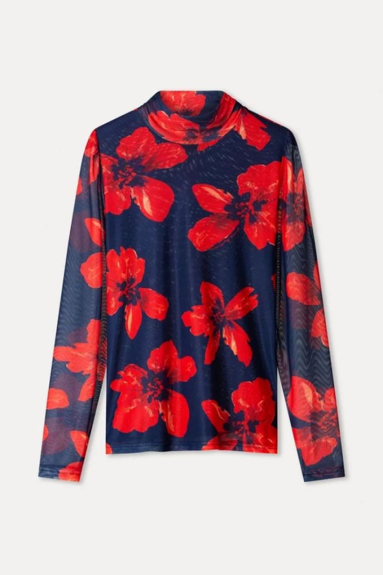 Romi Turtleneck Bloom 998 Multi Colou