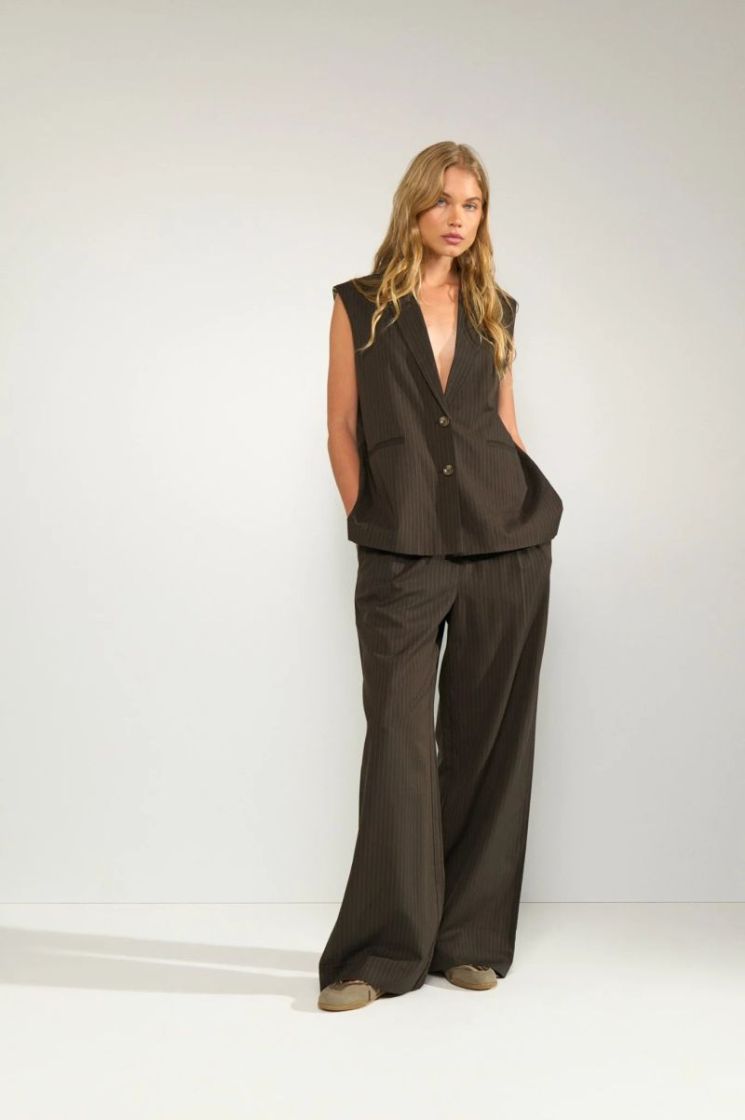 Sonya vest 5698 Black Coff