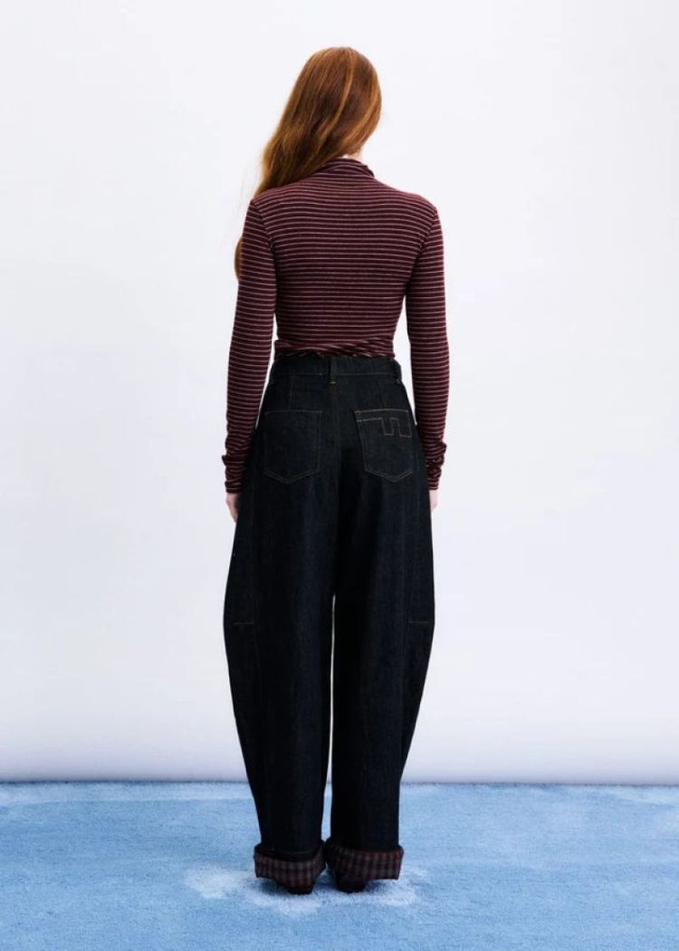Odori T-shirt bordeaux