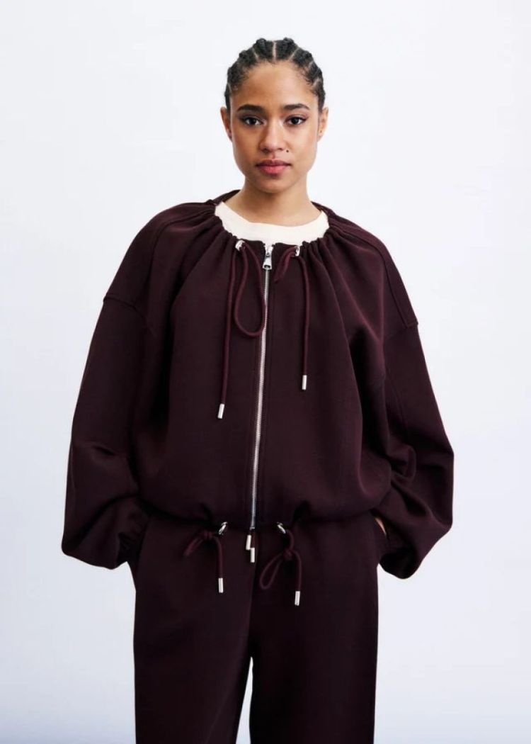 Shosha veste bordeaux