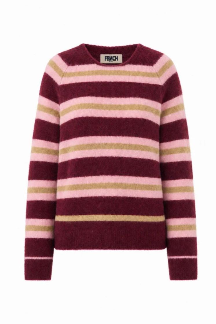 Pull Nara bordeaux