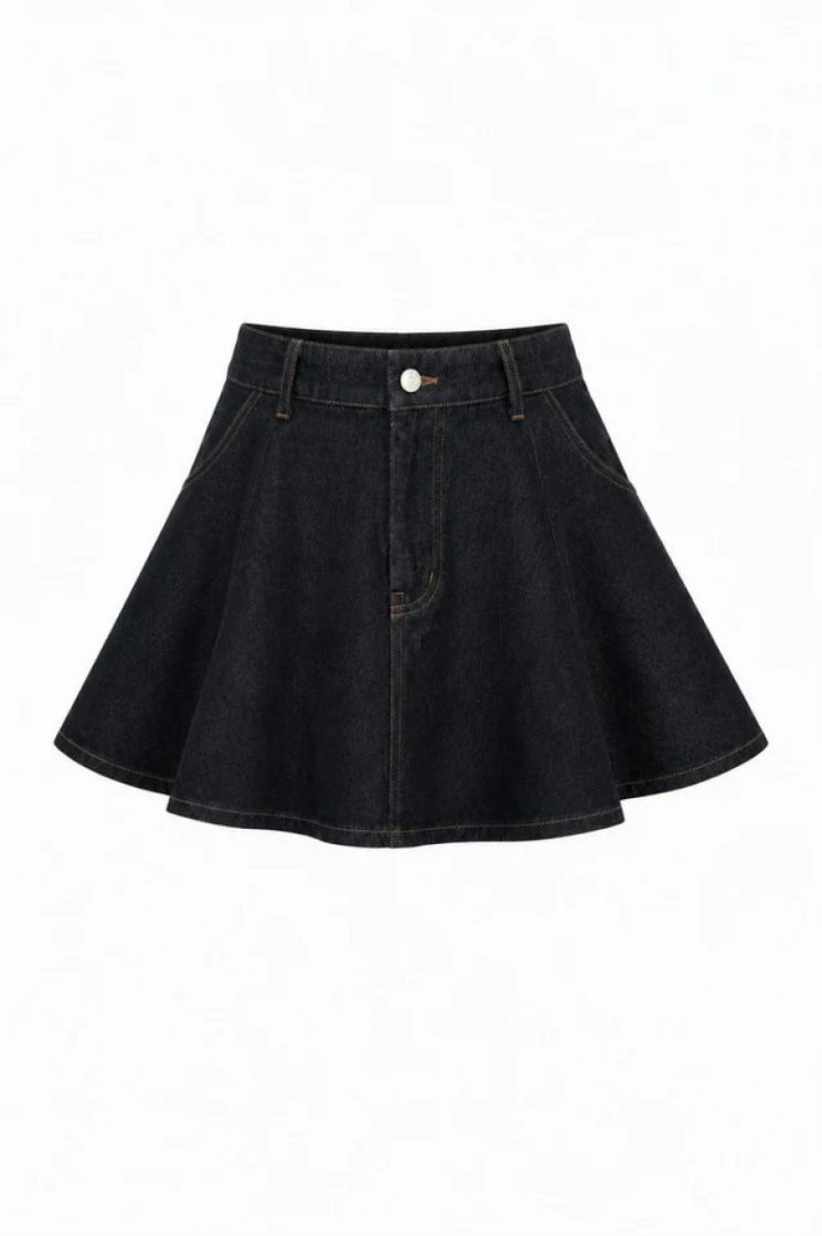 Boseong jupe bleu nuit