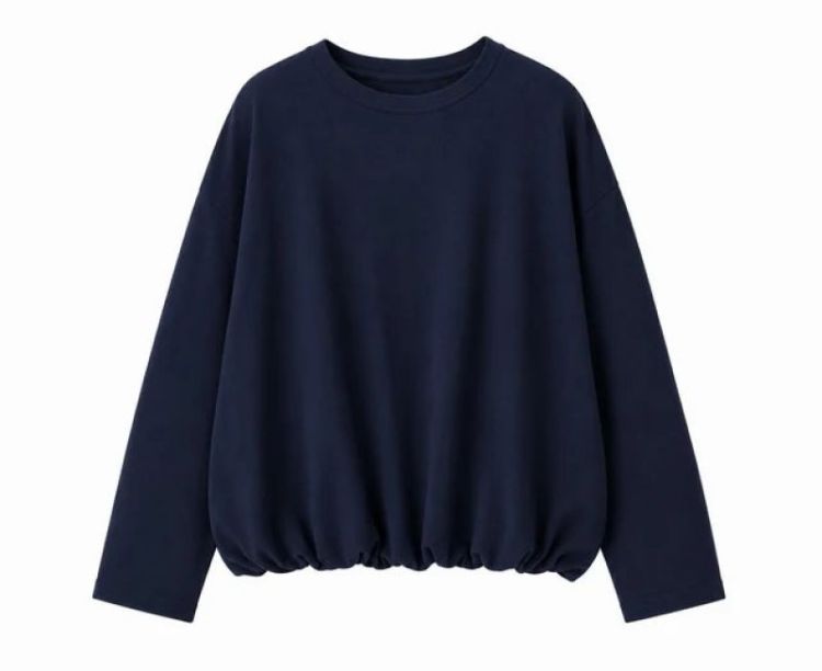Haneul Top bleu marine