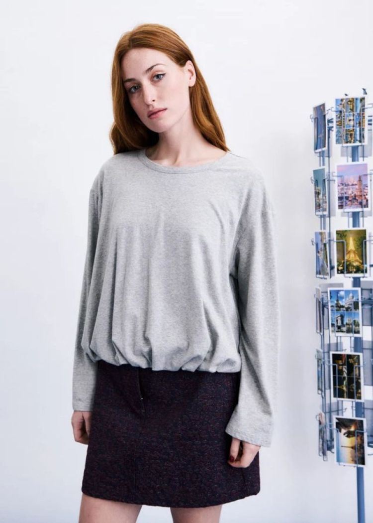Haneul Top gris