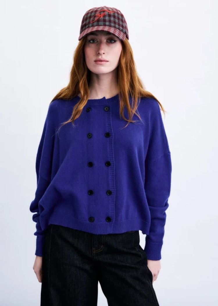 Chichi cardigan bleu electrique
