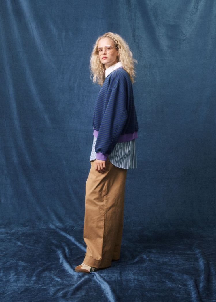 Match Electric Blue Sweatshirt bleu electrique