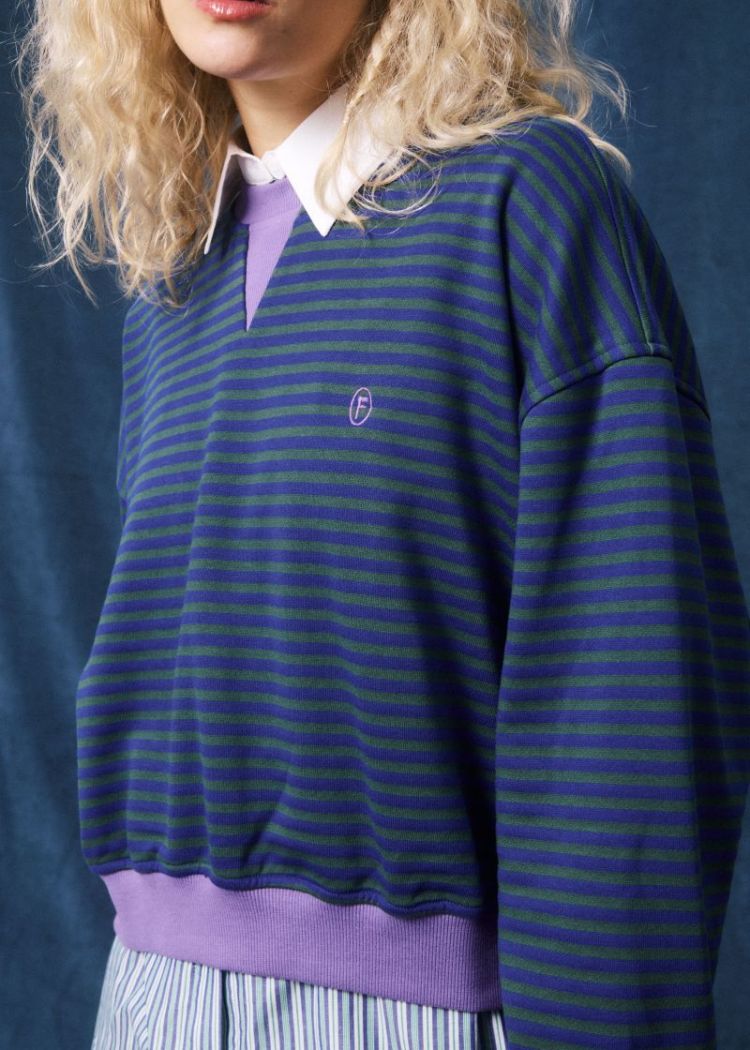 Match Electric Blue Sweatshirt bleu electrique