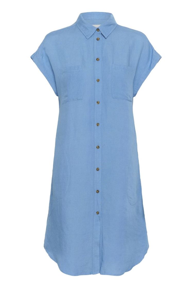 Ellena Dress silver lake blu