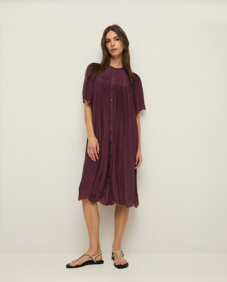 Romantic dress with embroidery 44808