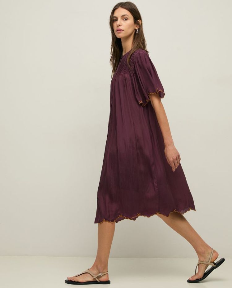 Romantic dress with embroidery 44808