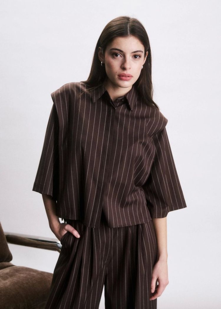 Florian shirt  chocolat