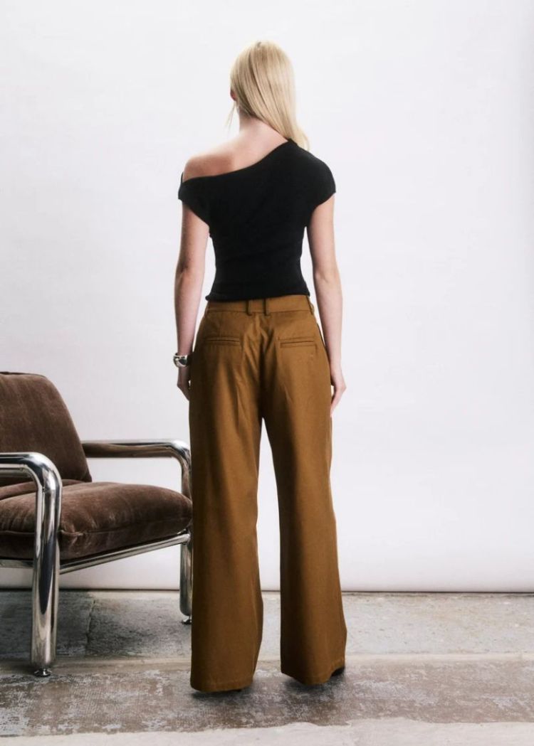 Trousers Juan ocre