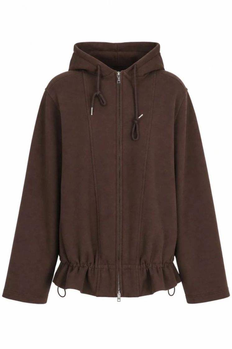 Sweatshirt Warren chocolat