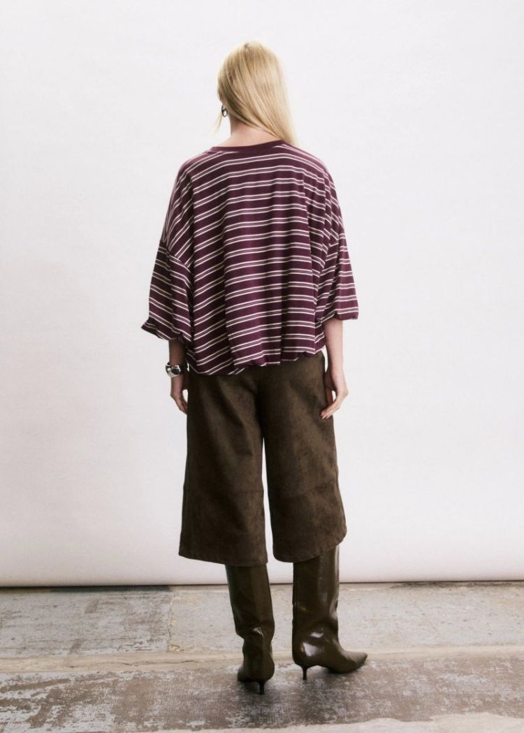 Top Luc AUBERGINE