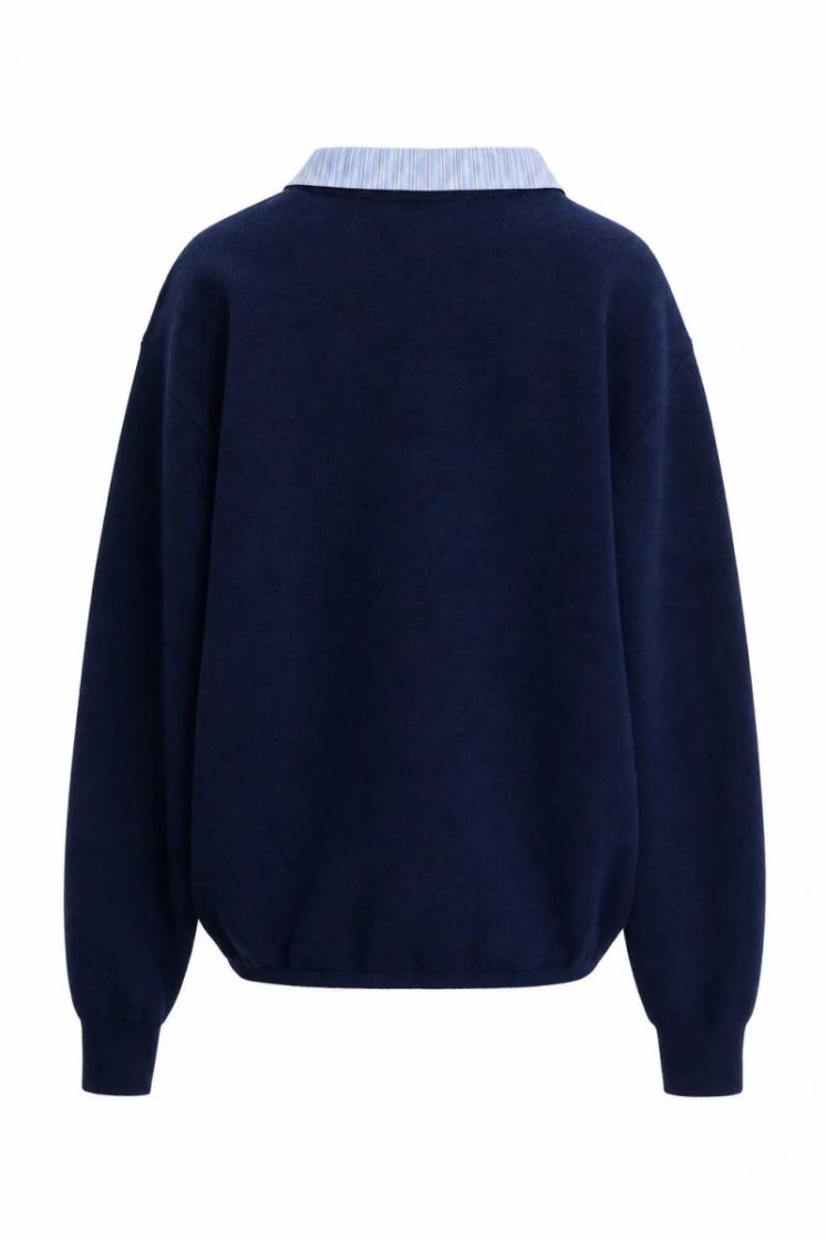 Cardigan Jim BLEU MARINE