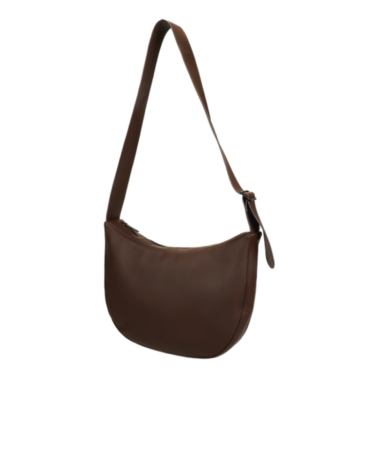 Umi cross body shopper  dark wood