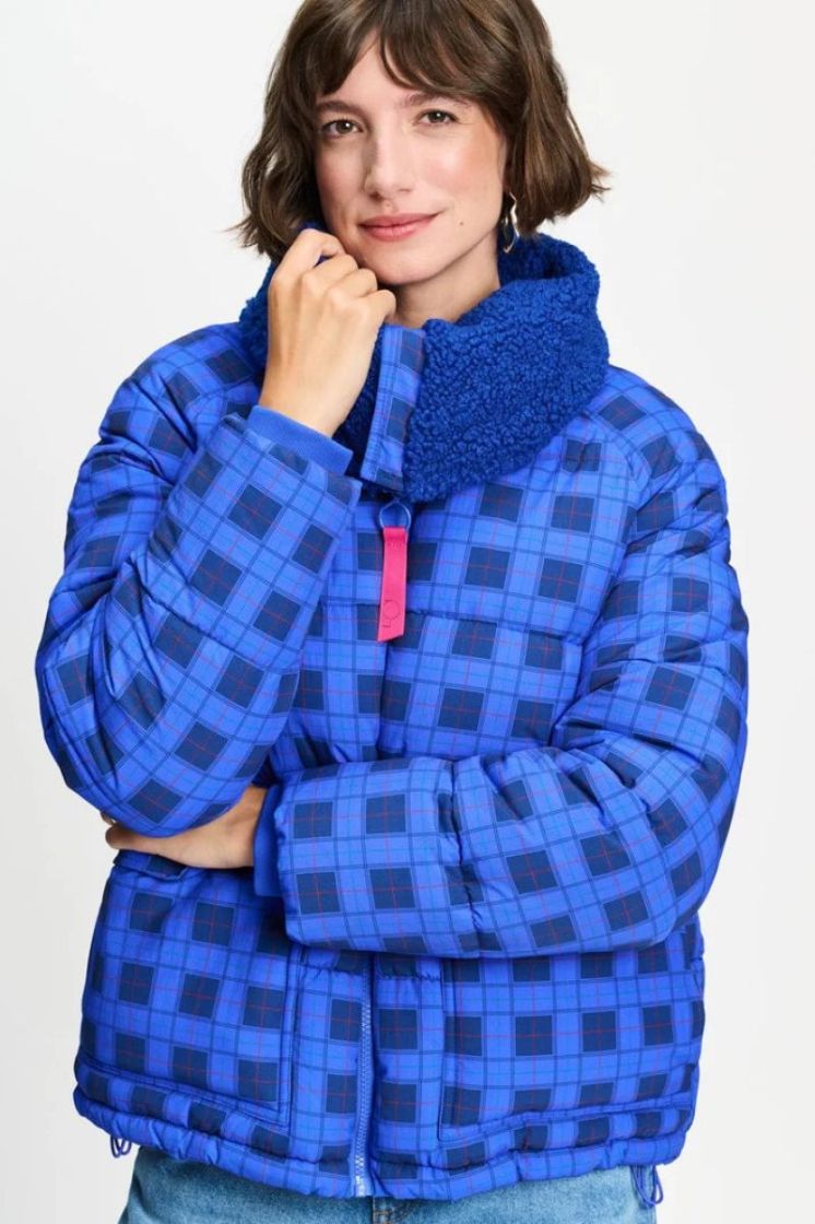 JAS Coco Blue Check bleu