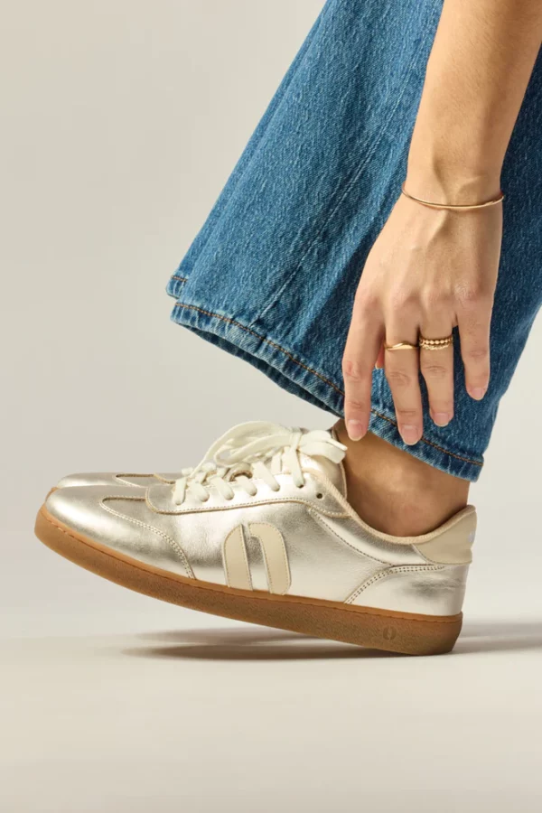 Lucia low-top trainers silver