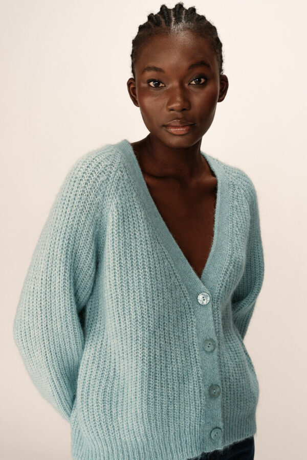 Cardigan Aqua Panettone