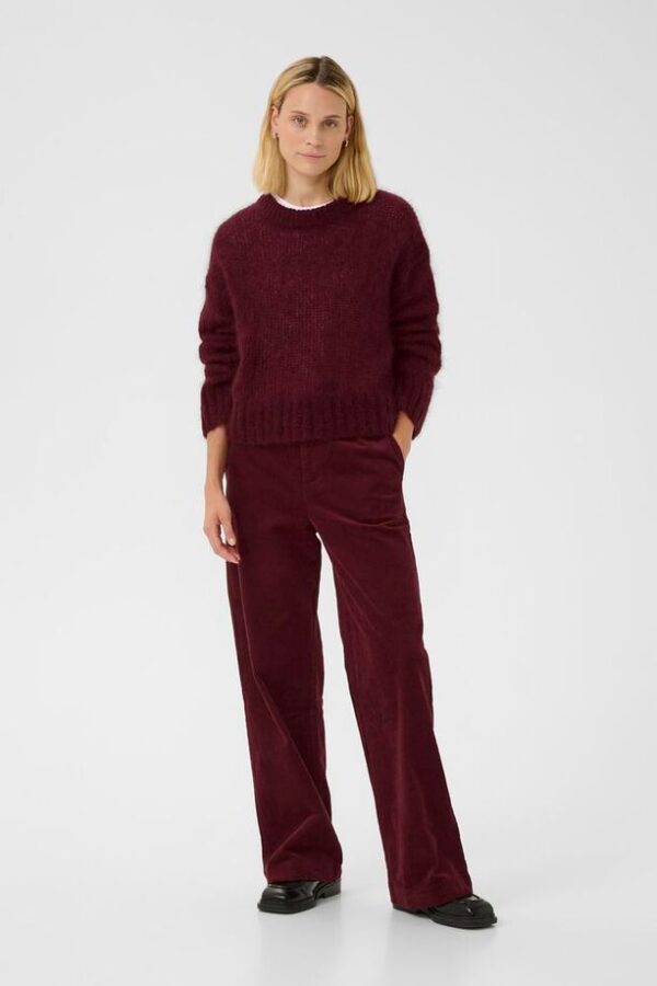 Clarisse Trousers - Tawny Port
