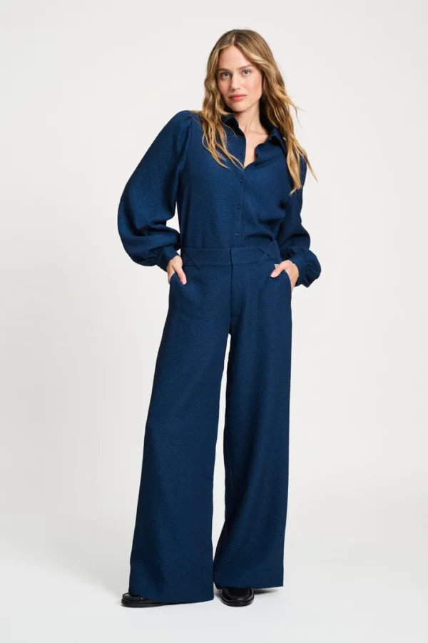 Broek Bubble Nightfall Blue