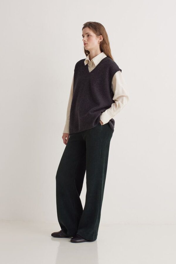 Dobra pantalon corduroy zwart