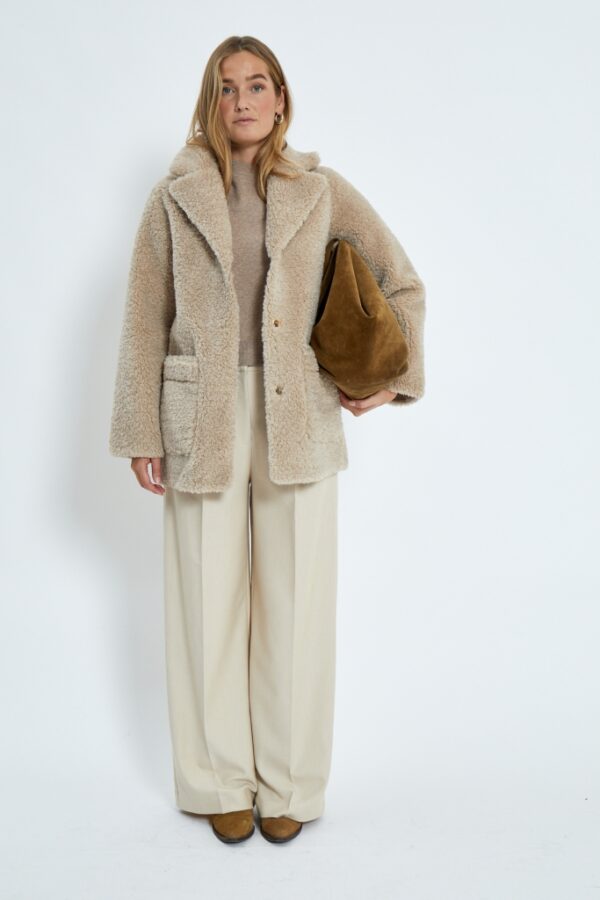 Alda Reversible Faux Fur Jacket