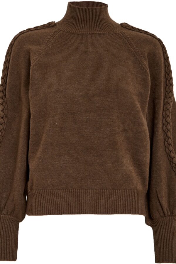 Vera High Neck Knit Pullover