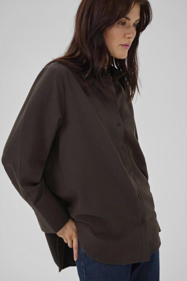 Vitta shirt expresso brown