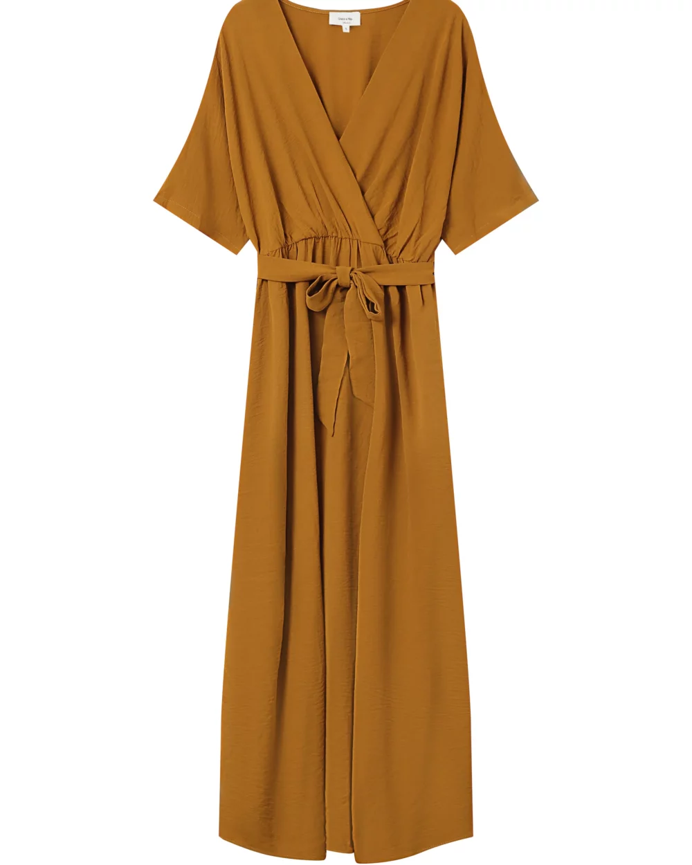 Long dress Maud - Ocre - Afbeelding 5