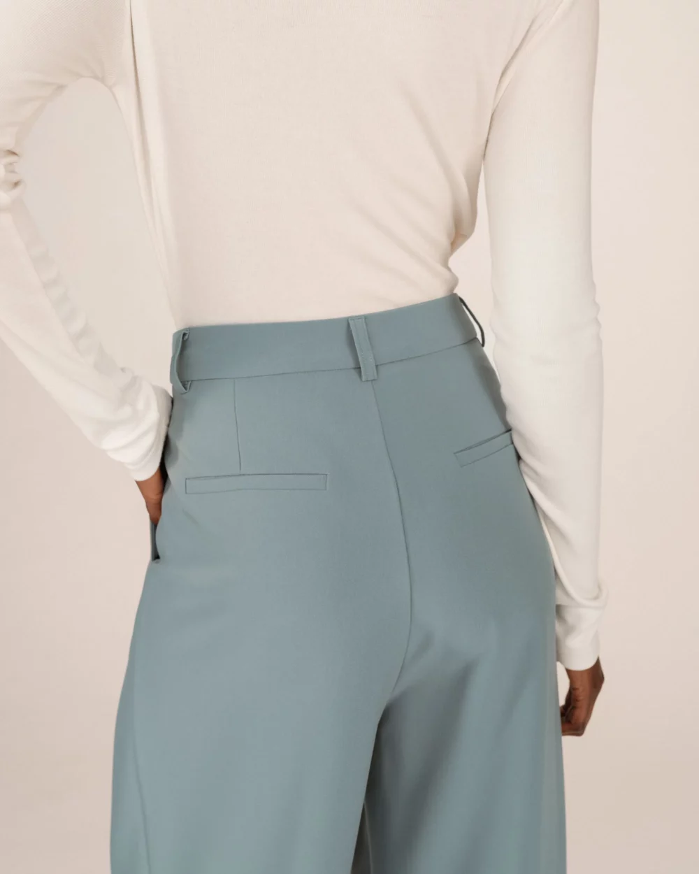 Tailored trousers sauge Story - Afbeelding 4