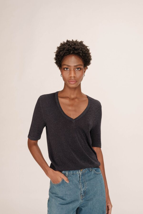 Lurex top marine Taylor