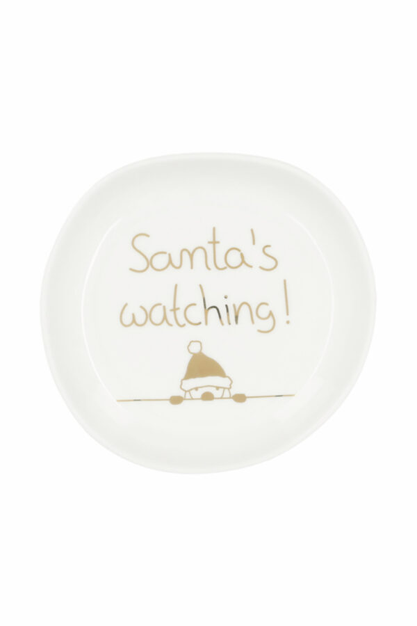 Christmas bowl "Santa's Watching"