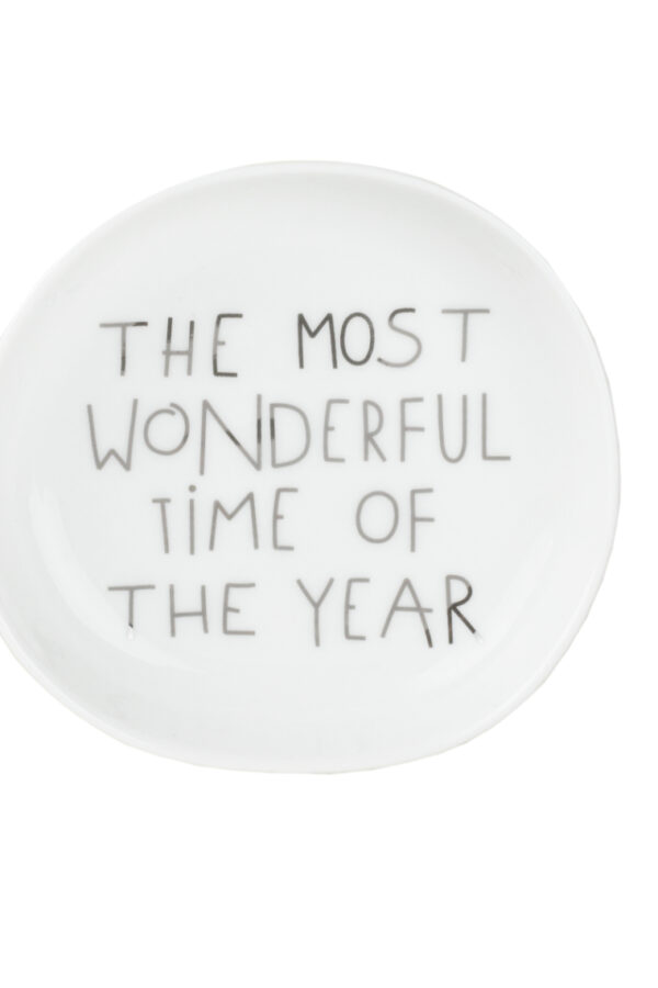 Christmas bowl "The most wonderful time"