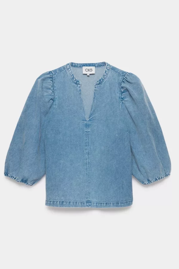 Bulani denim blouse