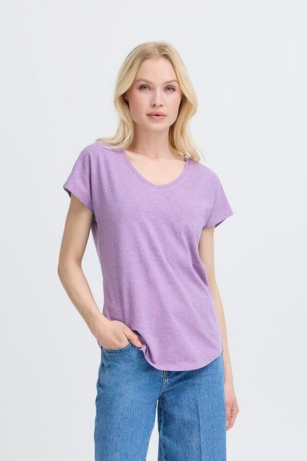 Pamila V Tee - Purple