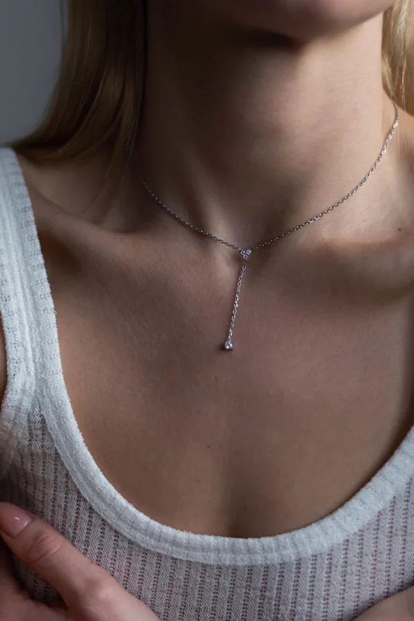 Ketting Lunelle - zilver