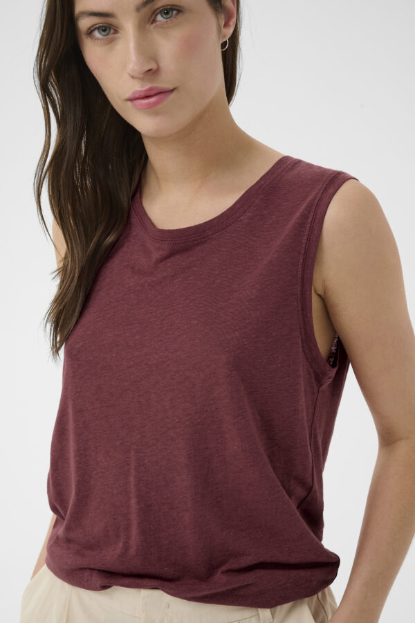 Buena Top Burnt Russet - Red