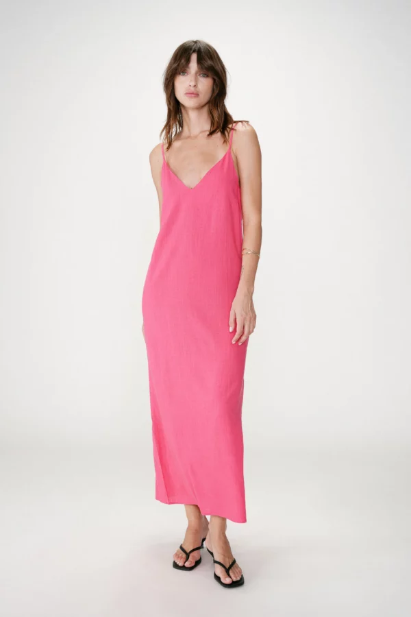 Wendra dress fuschia